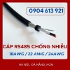 Cáp tín hiệu RS485 xoắn chống nhiễu 2 lớp 24AWG 1 PAIR ( 2 lõi)