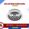 Cửa gió vành khăn nhôm VK-200