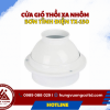 Cửa gió thổi xa nhôm sơn tĩnh điện TX-150