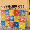 Tủ nhựa đựng cặp mầm non, tủ đựng balo mầm non TPHCM
