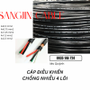  Cáp Sangjin 4x0.5, 4x0.75, 4x1.25 lõi đồng Sài Gòn
