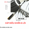 Tổng kho cáp điều khiển Altek Kabel 8x1.0, 8x1.5, 8x0.75 