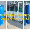 Lu nhựa 50 lít đựng thuốc nhuộm, vỏ thùng phuy nhựa 120 lít đựng hóa chất lưu trữ trên tàu 