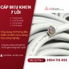 Cáp 7x0.5, 7x0.75, 7x1.0, 7x1.5 dùng cho tự động hóa, thang máy sẵn kho Đà Nẵng, Hà Nội