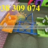 Bập bênh 4 ghế gấu,bập bênh 2 con giống,bập bênh đế cong