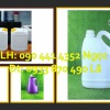 Can nhựa 500ml đựng nước lau sàn, can 1 lít màu xanh lá đựng nước rửa chén 