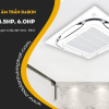 Về Điều hòa âm trần DAIKIN công suất 5.0HP – 5.5HP – 6.0HP: Ưu/Nhược điểm