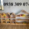 Kệ montessori, kệ gỗ mầm non nhiều mẫu chất lượng cao