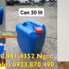 CAN 30 LÍT ĐỰNG NƯỚC SẠCH, CAN VUÔNG 25 LÍT, CAN 20 LÍT MÀU NỔI, CAN 10 LÍT ĐỰNG MỰC IN CHỐNG UV