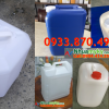 Can nhựa vuông 30 lít dày đựng vi sinh, can nhựa 25L đựng hóa chất pha chế 