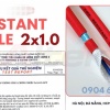 Cáp chống cháy chống nhiễu 2x0.75/2x1.0/2x1.5/2x2.5 Altek Kabel 