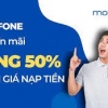 Ngày Vàng đã tới - Nạp thẻ MobiFone là hời 50%