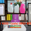 SX can nhựa 2 lít tròn, can nhựa 3.8 lít đựng hương liệu làm nước lau sàn 