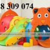 Hầm chui cầu trượt con hổ, hang chui cầu trượt con hổ trẻ em