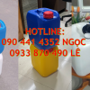 SX can nhựa 20 lít vuông đựng dung môi, can nhựa 25 lít trắng, can 30 lít đựng dầu nhờn 