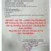 ĐẤT ĐẸP – GIÁ TỐT – CHÍNH CHỦ CẦN BÁN LÔ ĐẤT Đường Cồn Dầu 14, Phường Hòa Xuân, Q. Cẩm Lệ, Đà Nẵng.