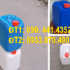 Gía can nhựa 25 lít đựng tá dược bào chế, can nhựa 30 lít đựng hóa chất y tế xét nghiệm 