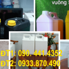 Bình nhựa 3.6 lít đựng nước giặt quần áo, can nhựa 4 lít đựng nhớt 