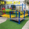 Bộ vận động đa năng thang leo ống chui nhà leo nằm ngang