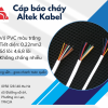 Cáp báo cháy 4/6/8 lõi x 0.22mm2 Altek Kabel