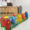 Xe chòi chân nhựa cho bé, xe chòi chân đôi nhựa cho bé
