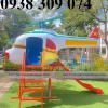 Cầu trượt máy bay trực thăng cho bé giá rẻ TPHCM
