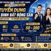 TẬP ĐOÀN NHÀ PHỐ VIỆT NAM – CN TÂN PHÚ TUYỂN DỤNG NHÂN SỰ BẤT ĐỘNG SẢN