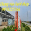 Nhận sản xuất hàng rào khu công nghiệp theo yêu cầu
