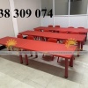 Bàn nhựa hình chữ nhật mầm non,bàn nhựa mầm non gập chân