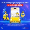 Vi vu không lo giá, MobiFone tặng mã giảm giá Be lên tới 1,4 triệu đồng