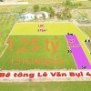 Bán lô đất thổ lúa làm nhà vườn xã Vàm Cỏ gần Quốc Lộ 50B giá 1,25 tỷ