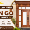 Cửa Thép Vân Gỗ Tại Tân Uyên, Bình Dương | Giá Tận Xưởng