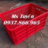 Sọt nhựa, sọt nguyên sinh trong kho lạnh, sọt chứa hải sản