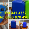 Gía can nhựa 25 lít dày đựng hóa chất, can nhựa 20 lít dày bao nhiêu đựng được hóa chất