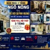 Tặng full nội thất - Nhà 3 tầng đẹp ngay bể bơi Quỳnh Hoàng, Nam Sơn, An Dương - Chỉ 3,85 tỷ