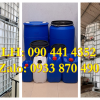 Gía bồn nhựa ibc 1000 lít qua sử dụng, thùng nhựa 1000 lít trắng có khung thép tại TPHCM 
