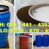 Thùng phuy sắt đựng hóa chất trong nhà máy, thùng phuy sắt đựng dầu khí trong quân đội