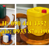 Can nhựa 22 lít đựng gel, can nhựa 25 lít đựng dầu khí, can nhựa 30 lít đựng thuốc trừ sâu 