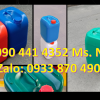 SX can nhựa 20 lít tròn, can nhựa 22 lít đựng hóa chất, can nhựa vuông 24 lít dày 