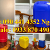 Can nhựa vuông 24 lít, thùng nhựa 25 lít đựng chất tẩy, can nhựa 30 lít đựng thuốc thú y