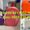 SX can nhựa 1 lít HDPE, can đựng thực phẩm 2 lít, can nhựa 5 lít an toàn vệ sinh thực phẩm 