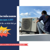 Máy lạnh âm trần DAIKIN 3.5HP là một công suất lớn với thiết thổi gió 360 độ