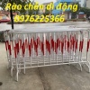 Sản xuất - Cung cấp hàng rào chắn di động tại Hà Nội 