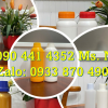 Vỏ chai nhựa 250ml vòi nhấn, chai nhựa 500ml vuông, chai 1 lít đựng hóa chất thoát khí 