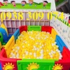 Nhà banh nhựa mầm non, nhà banh mini dành cho trẻ em