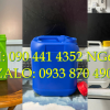 Gía can nhựa 2 lít tròn có vòi nhấn, can nhựa 5 lít đựng chất lỏng hóa học 