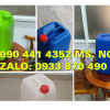 Can nhựa 22 lít đựng nông dược, thùng nhựa 25 lít vuông, can nhựa 30 lít xanh đựng hóa chất 