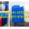 Can nhựa 25 lít vàng đựng nguyên liệu dược phẩm, thùng nhựa 30 lít đựng chế phẩm
