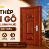 Cửa Thép Vân Gỗ Tại Bù Đăng, Bình Phước | Bền Đẹp, An Toàn