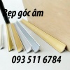 Nẹp nhôm góc âm nẹp inox góc vuông trang trí